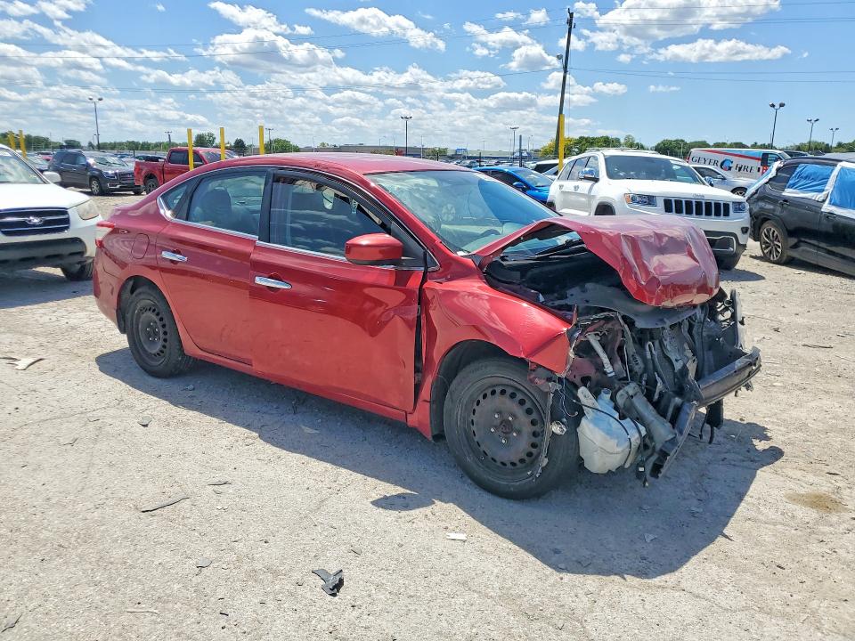 2014 Nissan Sentra მანქანა იყიდება აუქციონზე, vin: 3N1AB7AP6EL681782, აუქციონის ნომერი: 53005006