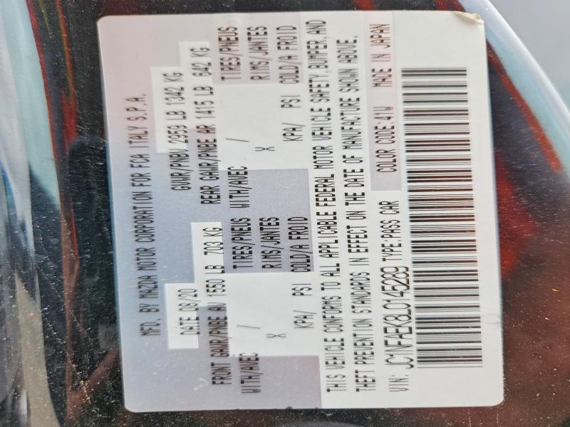 Продажа на аукционе авто 2020 Fiat 124 Spider, vin: JC1NFAEK8L0145289, номер лота: 54079576