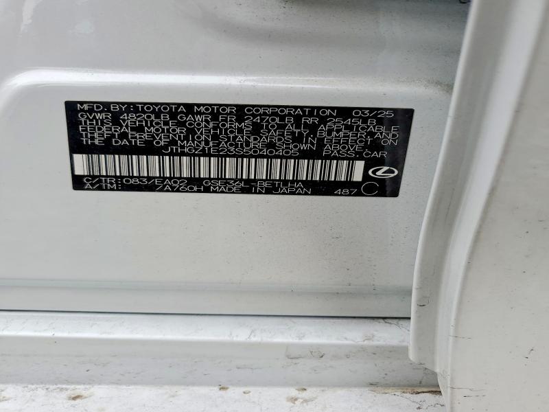 Продажа на аукционе авто 2025 Lexus Is 350, vin: JTHGZ1E23S5040405, номер лота: 53077406