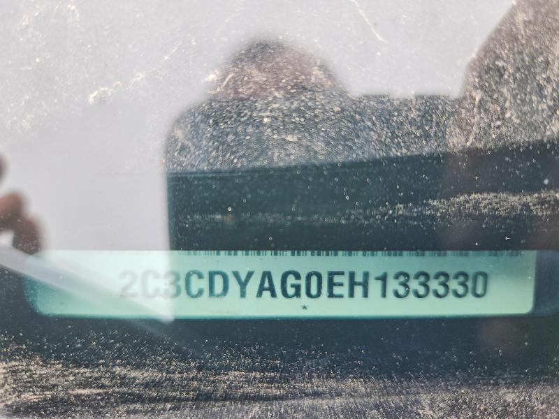 2014 Dodge Challenger მანქანა იყიდება აუქციონზე, vin: 2C3CDYAG0EH133330, აუქციონის ნომერი: 52869386