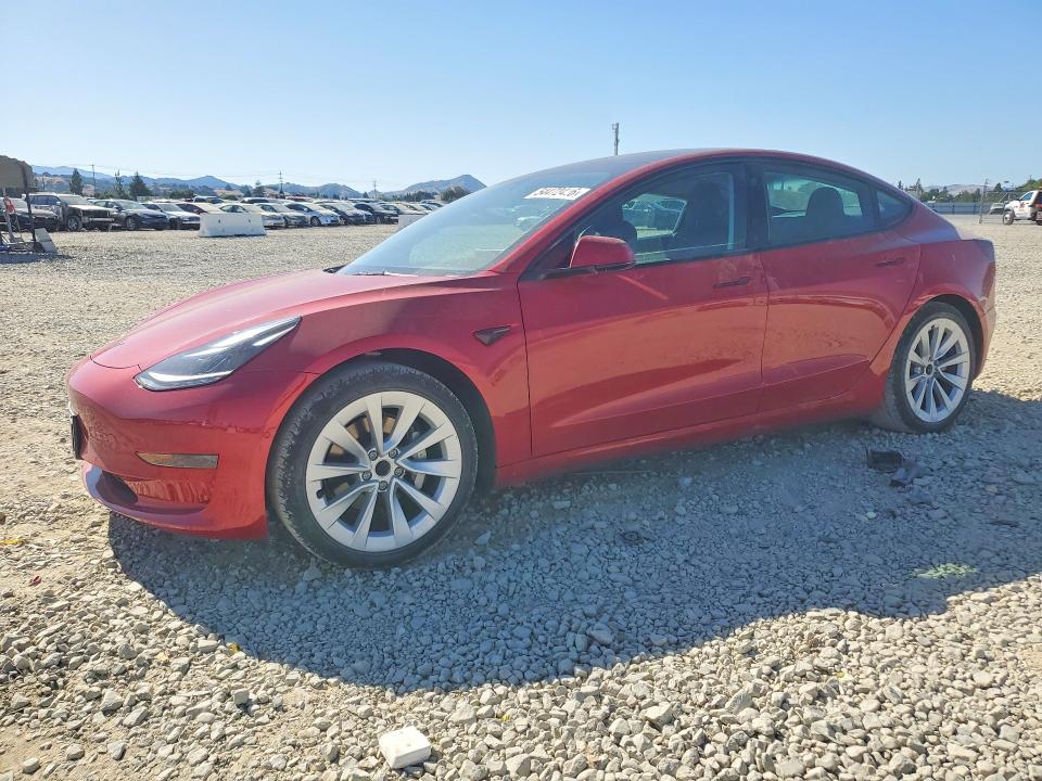 2021 Tesla Model 3 მანქანა იყიდება აუქციონზე, vin: 5YJ3E1EA4MF099984, აუქციონის ნომერი: 54472426