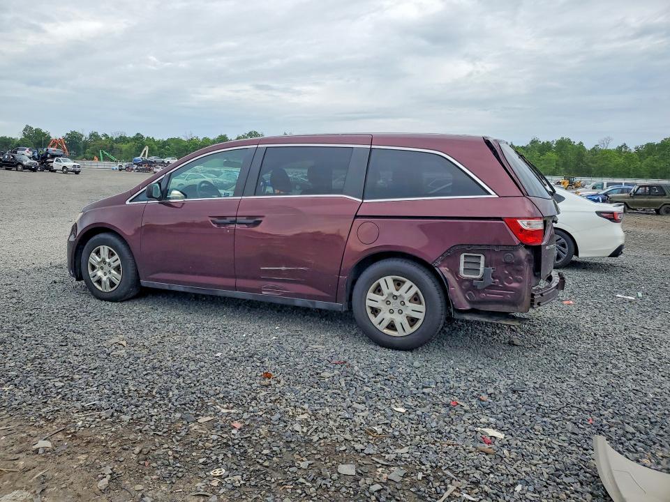 2013 Honda Odyssey მანქანა იყიდება აუქციონზე, vin: 5FNRL5H29DB028422, აუქციონის ნომერი: 55009866