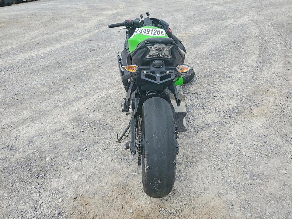 52349126 :رقم المزاد ، ML5EXEN10NDA51530 vin ، 2022 Kawasaki Ex650 مزاد بيع