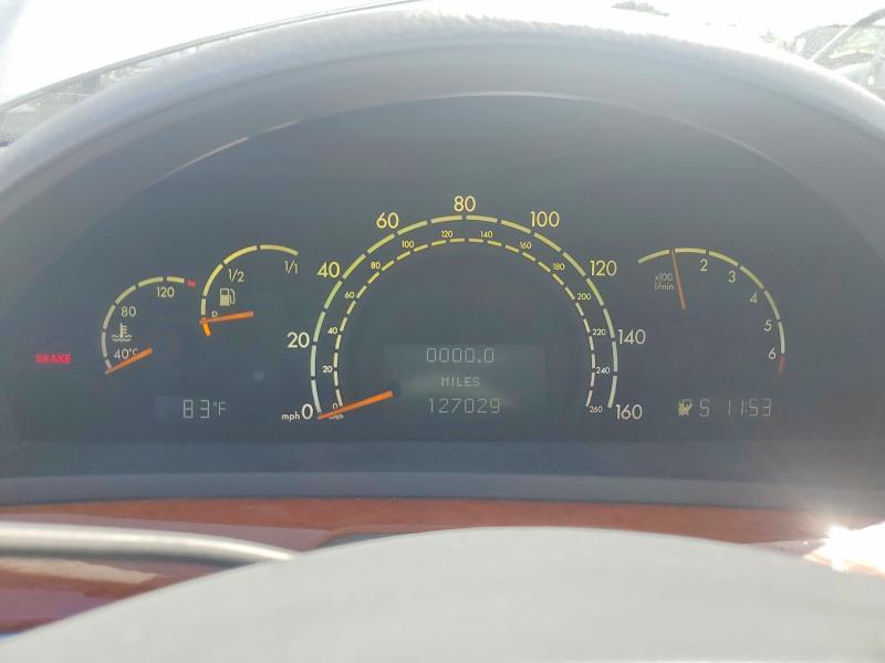 53776376 :رقم المزاد ، WDBNG70J5YA007808 vin ، 2000 Mercedes-benz S مزاد بيع