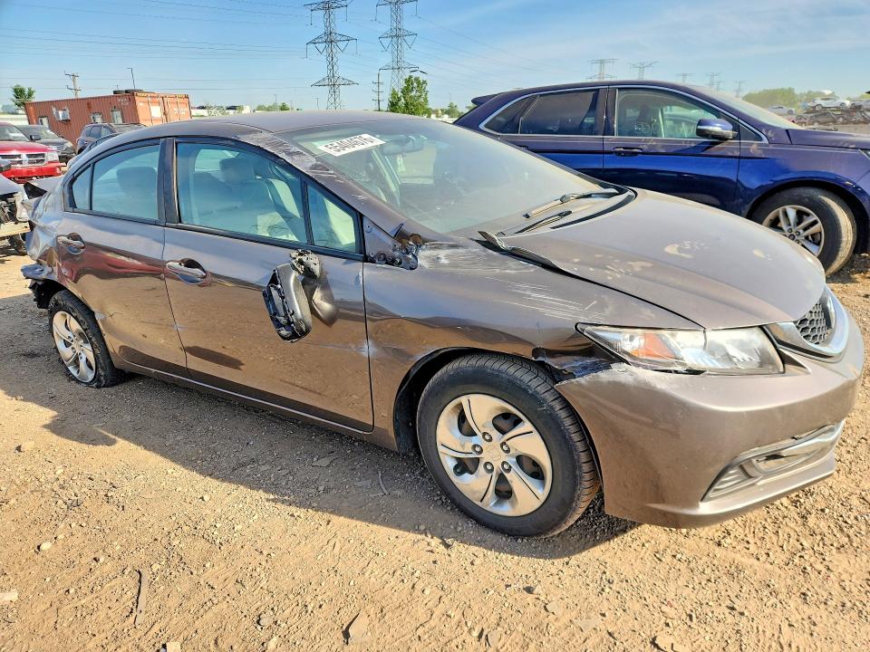 Aukcja sprzedaży 2014 Honda Civic, vin: 19XFB2F57EE024989, numer aukcji: 55404676