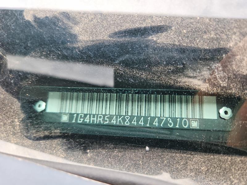 2004 Buick Lesabre მანქანა იყიდება აუქციონზე, vin: 1G4HR54K844147310, აუქციონის ნომერი: 54481886