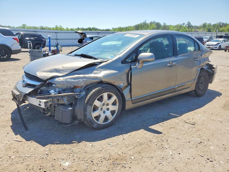 Продаж на аукціоні авто 2007 Honda Civic, vin: 1HGFA16547L060549, номер лоту: 53393806