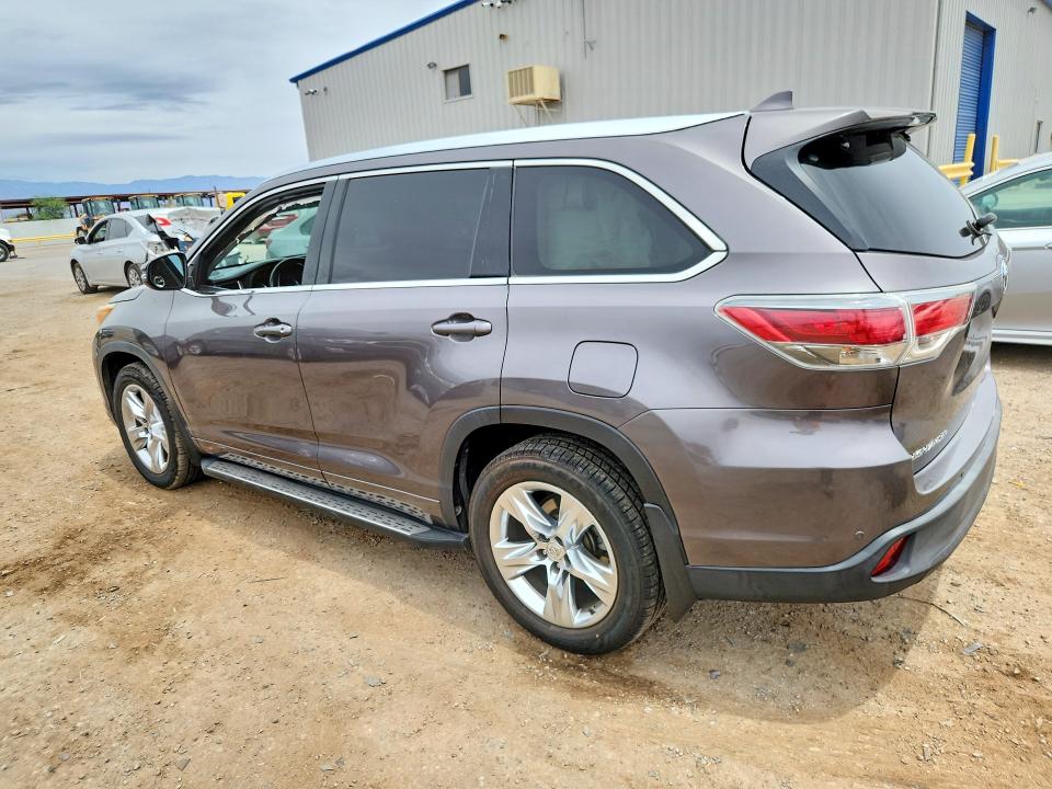 52506866 :رقم المزاد ، 5TDYKRFH1FS087590 vin ، 2015 Toyota Highlander مزاد بيع