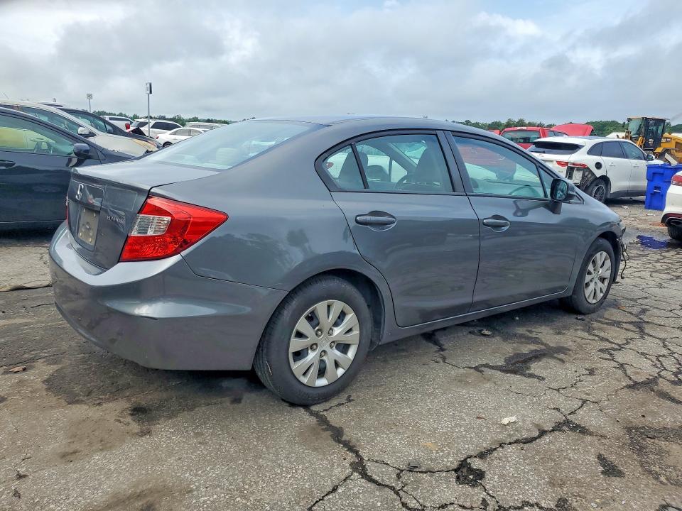 2012 Honda Civic მანქანა იყიდება აუქციონზე, vin: 19XFB2F5XCE049690, აუქციონის ნომერი: 54267986