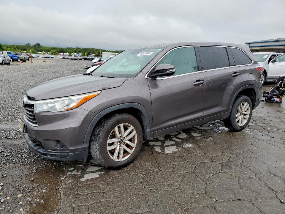 52408446 :رقم المزاد ، 5TDZKRFH9GS153261 vin ، 2016 Toyota Highlander مزاد بيع