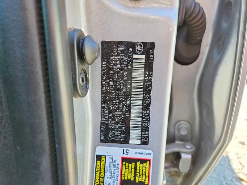 52061356 :رقم المزاد ، 4T1B11HK6JU593094 vin ، 2018 Toyota Camry مزاد بيع