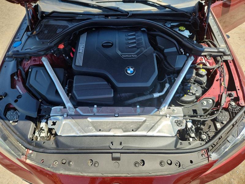2022 Bmw 430i მანქანა იყიდება აუქციონზე, vin: WBA23AT08NCK16652, აუქციონის ნომერი: 53594276
