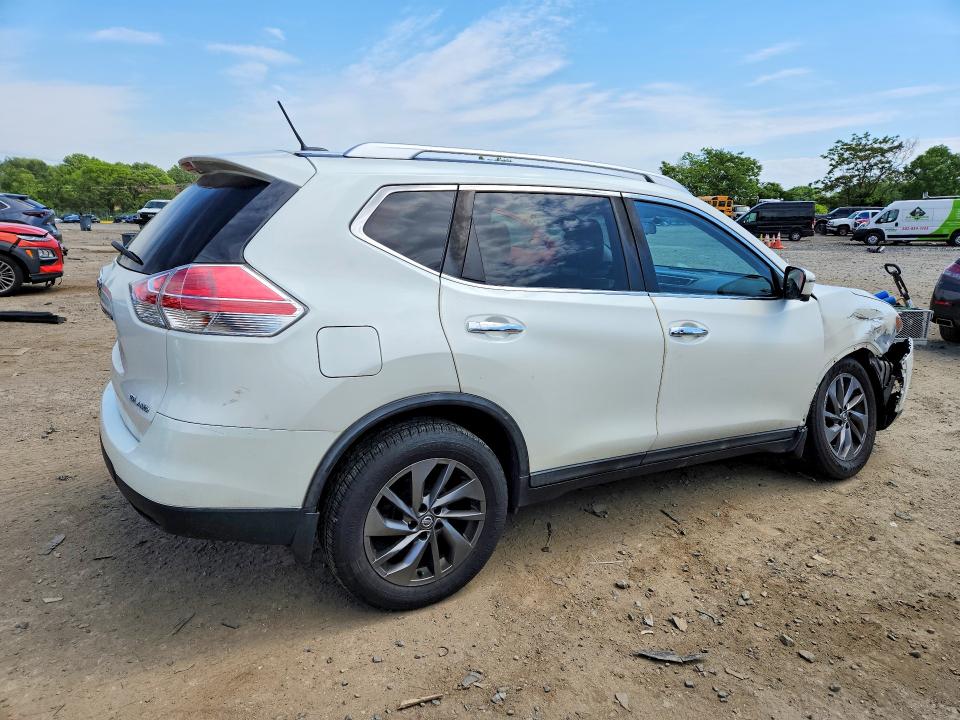 Продажа на аукционе авто 2016 Nissan Rogue, vin: KNMAT2MV5GP721624, номер лота: 53282916