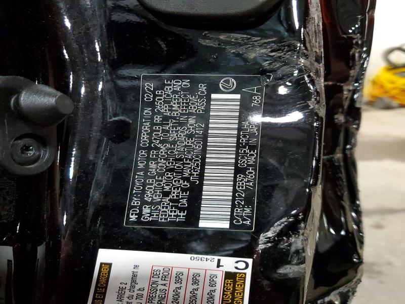 Продажа на аукционе авто 2022 Lexus Rc 350, vin: JTHGZ5DC1N5011412, номер лота: 54995836