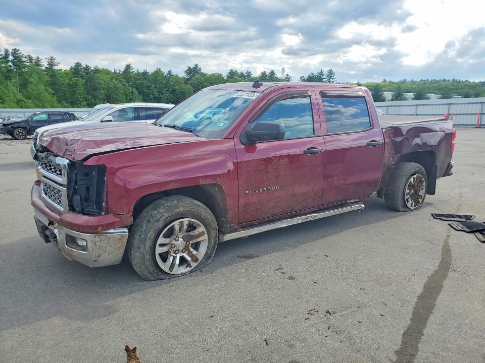 Auction sale of the 2014 Chevrolet Silverado, vin: 3GCUKREC2EG361588, lot number: 55213826