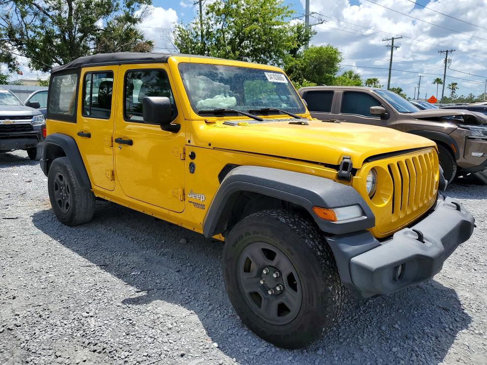 Продажа на аукционе авто 2021 Jeep Wrangler Unlimited, vin: 1C4HJXDG7MW506055, номер лота: 54103666