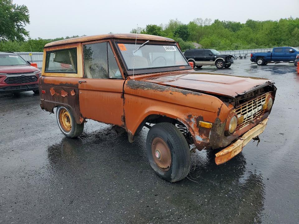 Aukcja sprzedaży 1972 Ford Bronco, vin: U15GLN07658, numer aukcji: 54643456