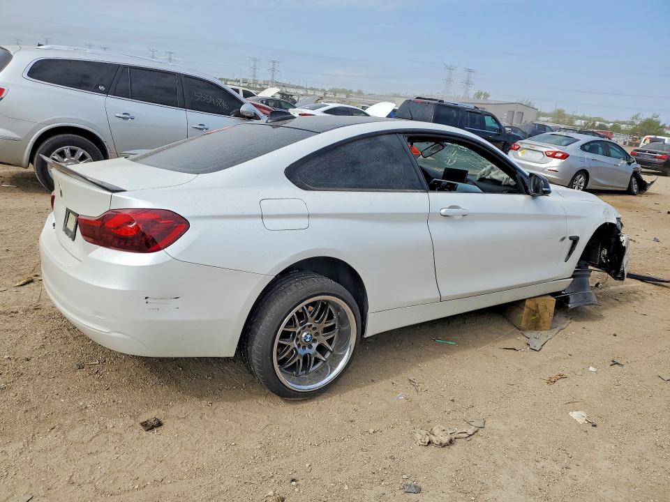 52759596 :رقم المزاد ، WBA3N3C52EF712633 vin ، 2014 Bmw 428 مزاد بيع