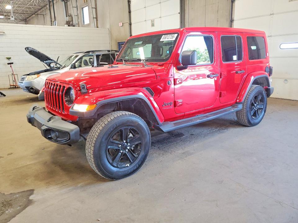 Продажа на аукционе авто 2021 Jeep Wrangler Unlimited, vin: 1C4HJXEN6MW736540, номер лота: 55012756