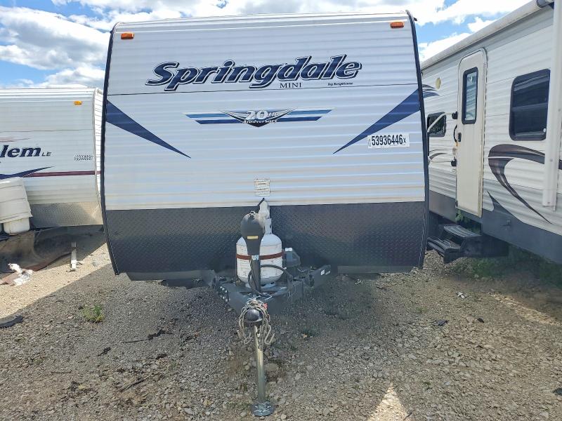 53936446 :رقم المزاد ، 4YDT17617KW105554 vin ، 2019 Keystone Springdale مزاد بيع