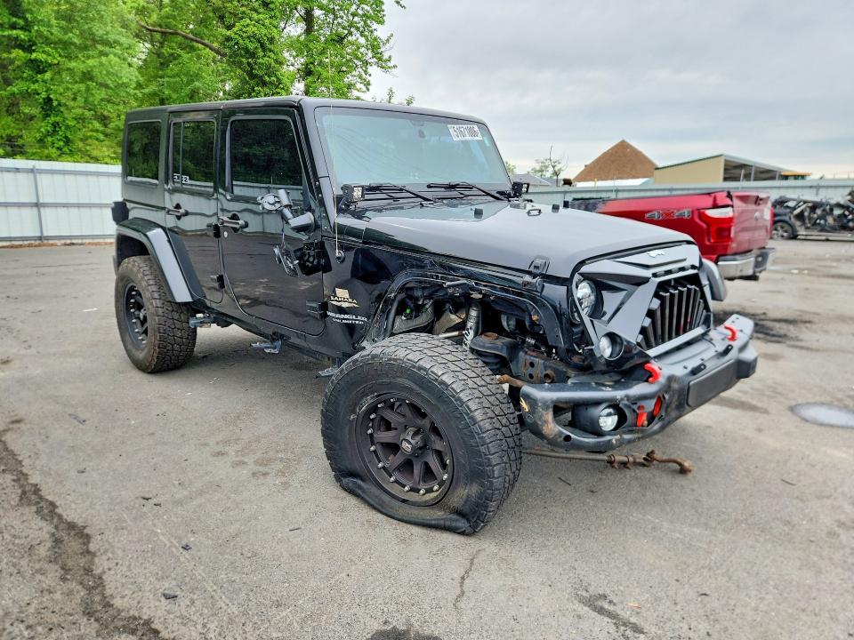 2015 Jeep Wrangler Unlimited მანქანა იყიდება აუქციონზე, vin: 1C4HJWEG1FL646633, აუქციონის ნომერი: 51671806