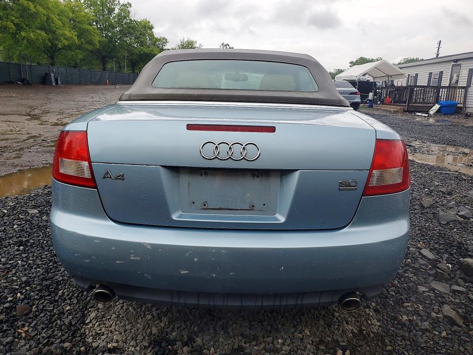 Aukcja sprzedaży 2004 Audi A4, vin: WAUDT48H74K019971, numer aukcji: 52470376