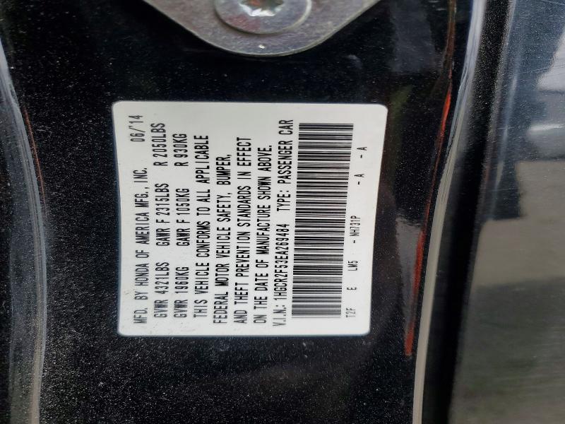 Aukcja sprzedaży 2014 Honda Accord, vin: 1HGCR2F53EA269484, numer aukcji: 54558576