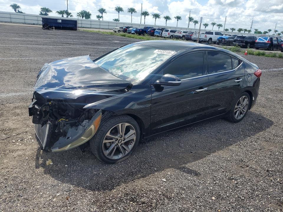 2017 Hyundai Elantra მანქანა იყიდება აუქციონზე, vin: 5NPD84LF2HH025451, აუქციონის ნომერი: 54433106