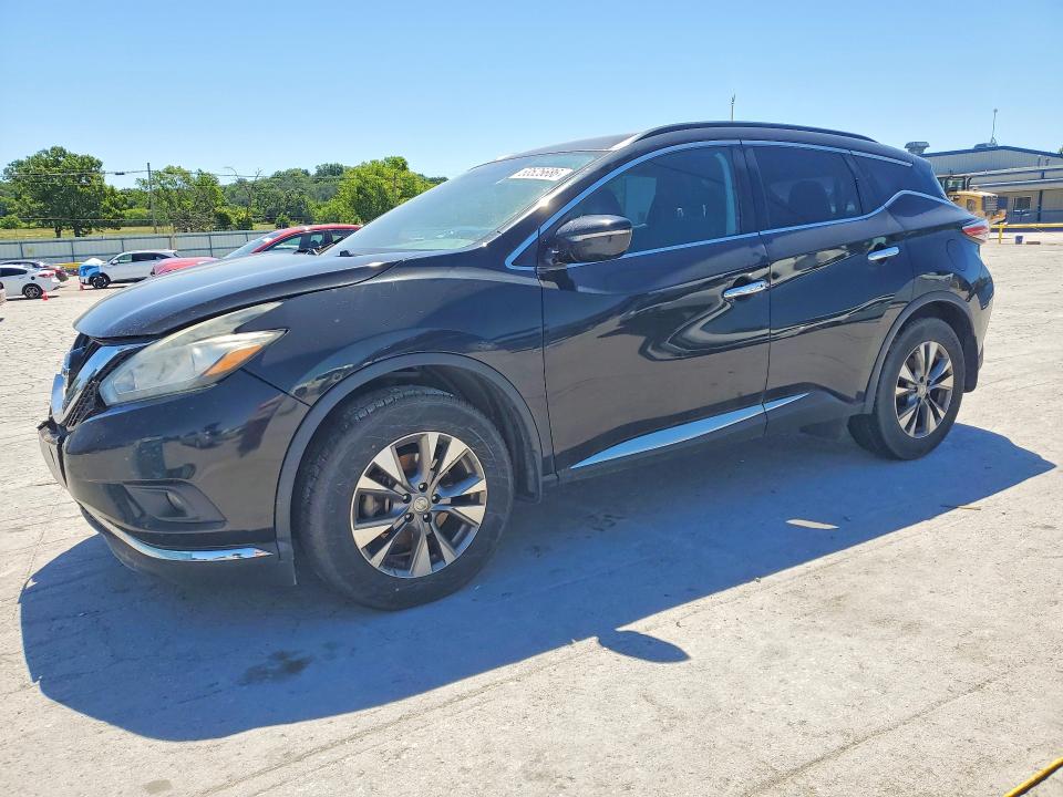 2015 Nissan Murrano მანქანა იყიდება აუქციონზე, vin: 5N1AZ2MG5FN204605, აუქციონის ნომერი: 53525686