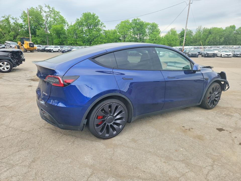 55413806 :رقم المزاد ، 7SAYGDEF8PF709888 vin ، 2023 Tesla Model Y مزاد بيع