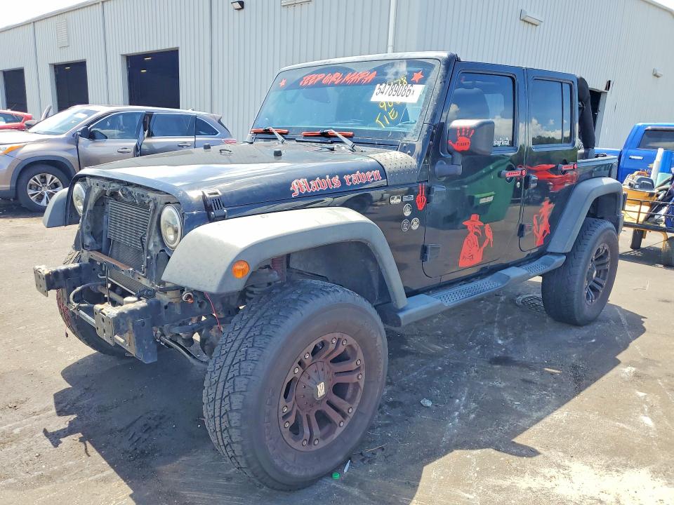 Продаж на аукціоні авто 2014 Jeep Wrangler Unlimited, vin: 1C4BJWDG6EL269240, номер лоту: 54789086