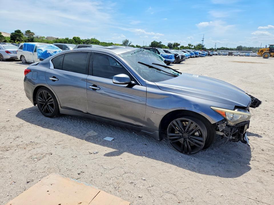 2015 Infiniti Q50 მანქანა იყიდება აუქციონზე, vin: JN1BV7AP6FM340286, აუქციონის ნომერი: 52601406