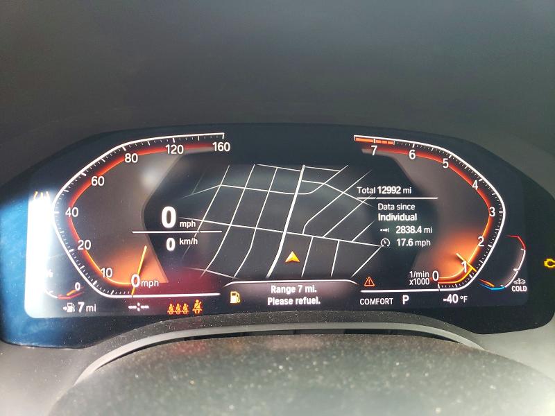 2020 Bmw 840xi მანქანა იყიდება აუქციონზე, vin: WBAGV4C02LCD69352, აუქციონის ნომერი: 54605436