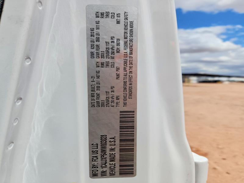 52568946 :رقم المزاد ، 1C4JJXP64MW803028 vin ، 2021 Jeep Wrangler Unlimited مزاد بيع