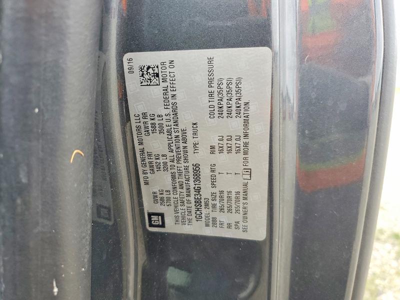Продаж на аукціоні авто 2016 Chevrolet Colorado, vin: 1GCHSBE34G1368956, номер лоту: 52774476