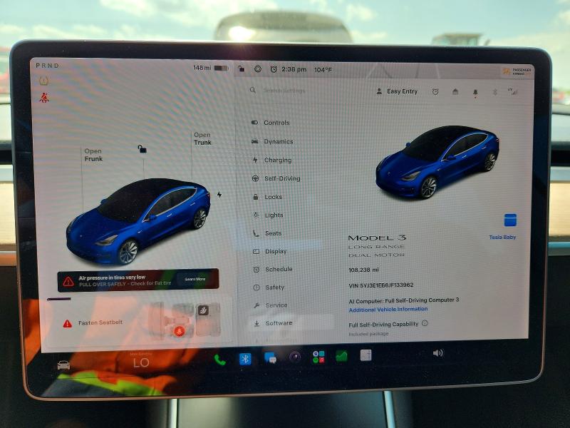 Aukcja sprzedaży 2018 Tesla Model 3, vin: 5YJ3E1EB6JF133962, numer aukcji: 53743166