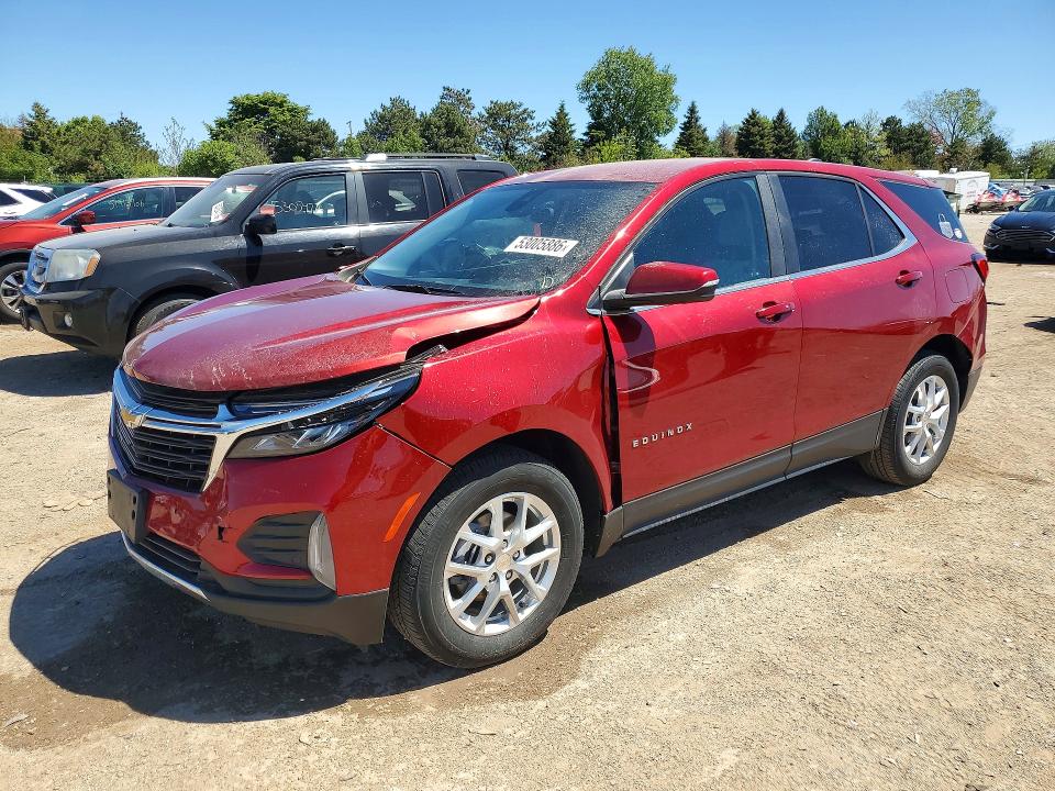 Продаж на аукціоні авто 2022 Chevrolet Equinox, vin: 3GNAXUEV4NL219542, номер лоту: 53005886