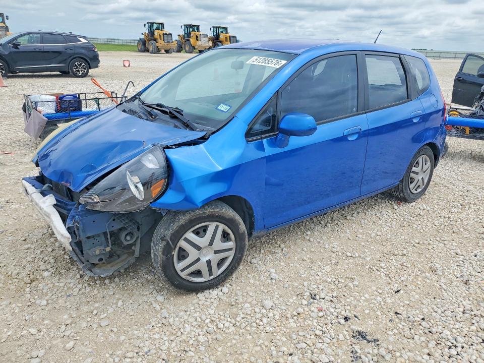 51285576 :رقم المزاد ، JHMGD37478S048672 vin ، 2008 Honda Fit مزاد بيع