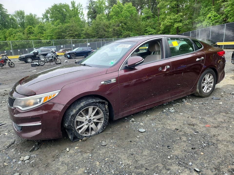 Продажа на аукционе авто 2018 Kia Optima, vin: 5XXGT4L35JG226652, номер лота: 53065626