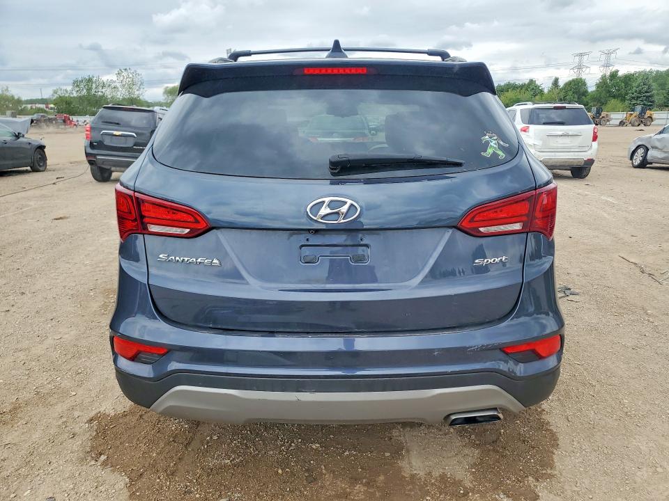 54095726 :رقم المزاد ، 5NMZU3LB1JH077987 vin ، 2018 Hyundai Santa Fe Sport مزاد بيع