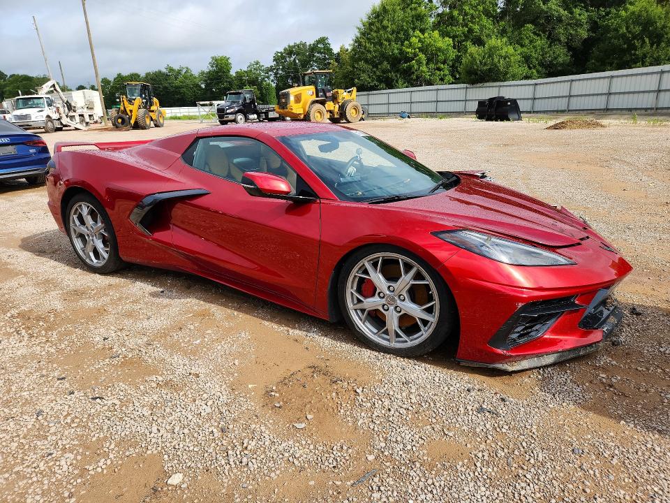 54156806 :رقم المزاد ، 1G1YC3D49M5105274 vin ، 2021 Chevrolet Corvette مزاد بيع