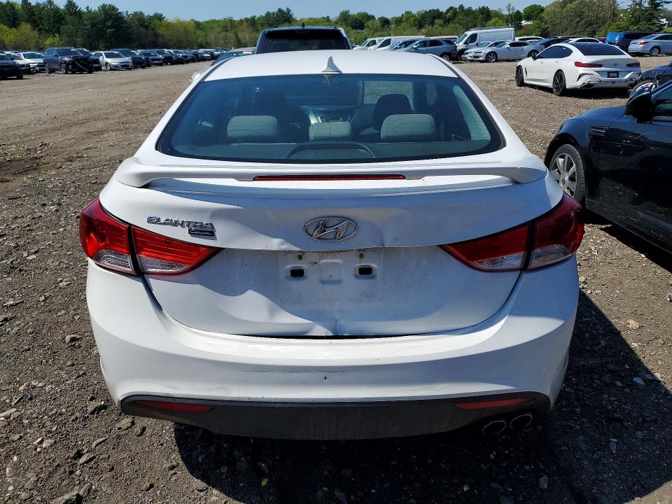 2013 Hyundai Elantra Coupe მანქანა იყიდება აუქციონზე, vin: KMHDH6AE3DU002701, აუქციონის ნომერი: 52184236