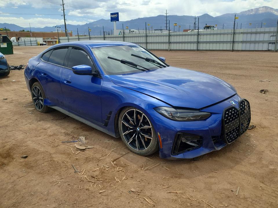 53929386 :رقم المزاد ، WBA63AV02NFM87557 vin ، 2022 Bmw 430i مزاد بيع
