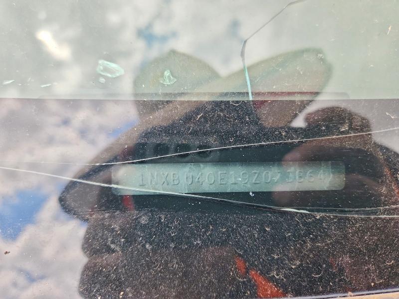 2009 Toyota Corolla მანქანა იყიდება აუქციონზე, vin: 1NXBU40E19Z073864, აუქციონის ნომერი: 54923246