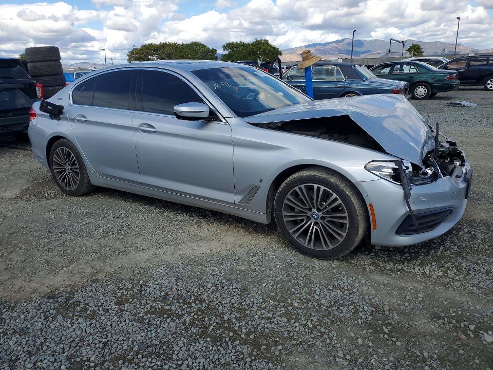2019 Bmw 530e მანქანა იყიდება აუქციონზე, vin: WBAJA9C57KB254371, აუქციონის ნომერი: 51758086