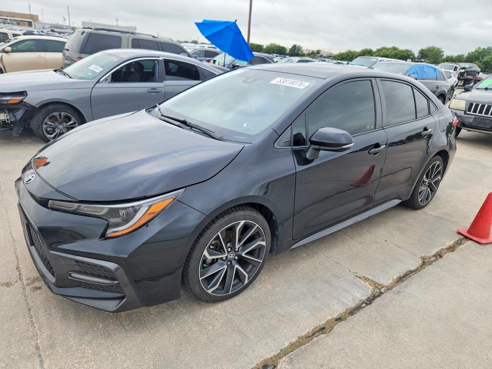 53818076 :رقم المزاد ، JTDS4RCE7LJ035108 vin ، 2020 Toyota Corolla مزاد بيع