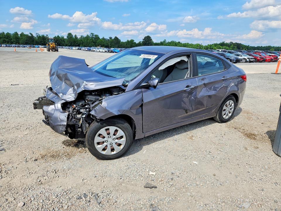 55208976 :رقم المزاد ، KMHCT4AE0GU946278 vin ، 2016 Hyundai Accent مزاد بيع