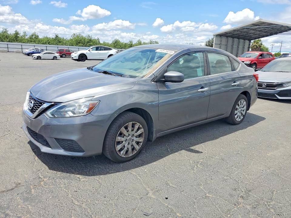 54979016 :رقم المزاد ، 3N1AB7AP6KY259493 vin ، 2019 Nissan Sentra مزاد بيع
