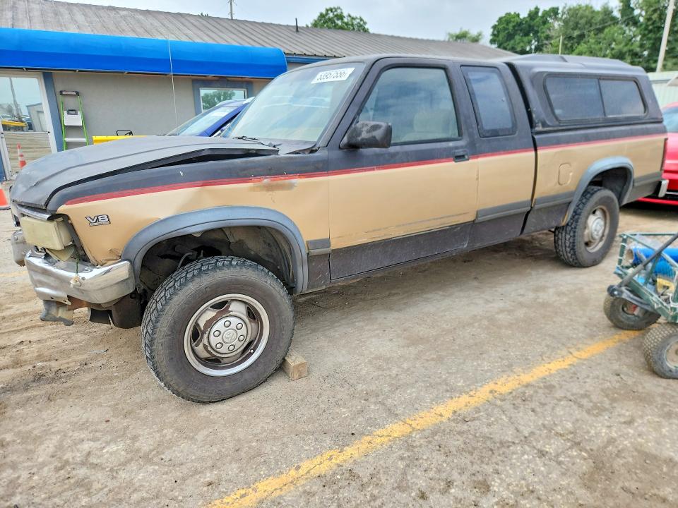 53957556 :رقم المزاد ، 1B7GG23Y3MS277663 vin ، 1991 Dodge Dakota مزاد بيع
