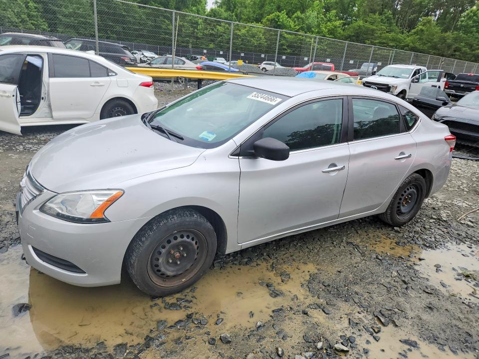 55244666 :رقم المزاد ، 3N1AB7AP4FY315114 vin ، 2015 Nissan Sentra مزاد بيع